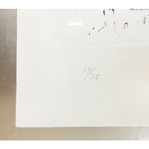 Comprar obra gráfica numerada a mano por Rafael Canogar, Grabado al Aguafuerte Lecho a la venta