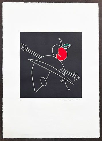 Grabado en venta de Eduardo Arroyo Guiller-Motel a la venta